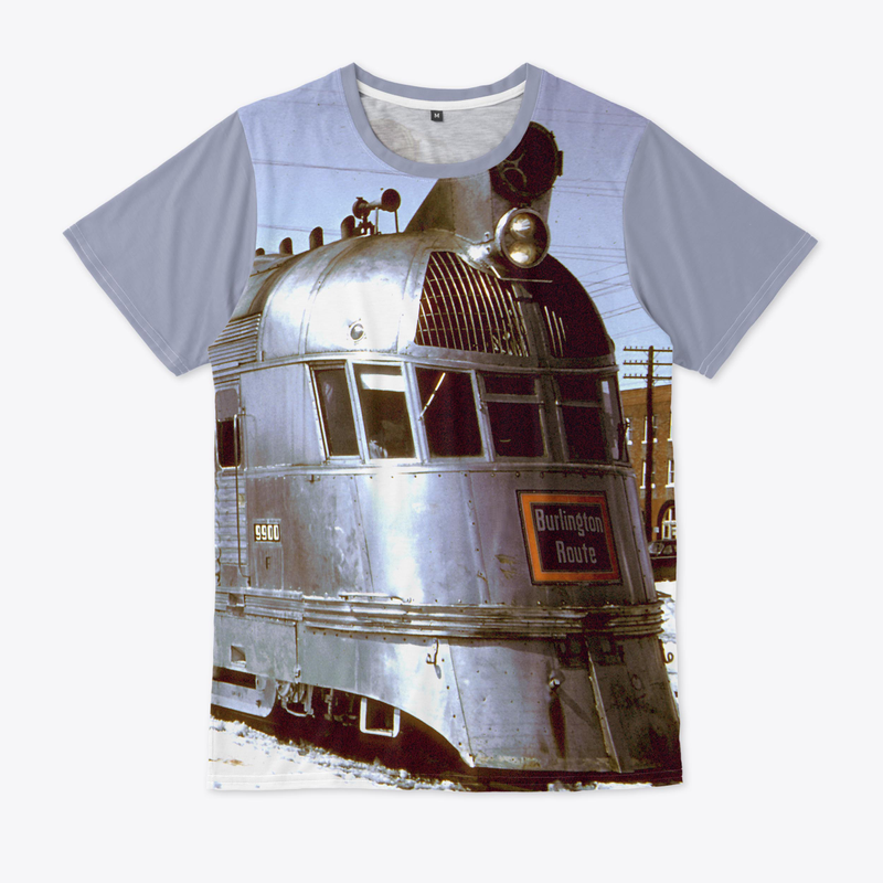 All Over print Burlington Route