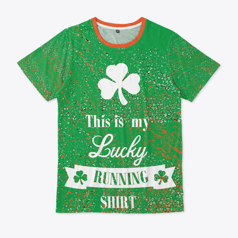 St. Patrick's Day Running T shirt