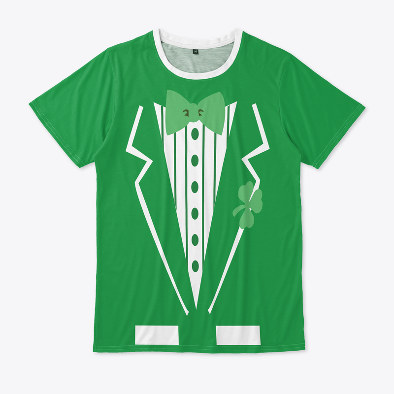 St. Patrick's Day Tuxedo T shirt