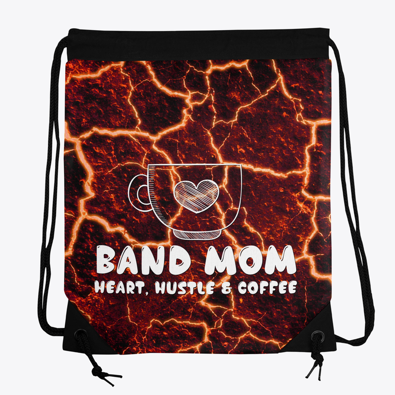 Band Mom Heart - Lava Collection