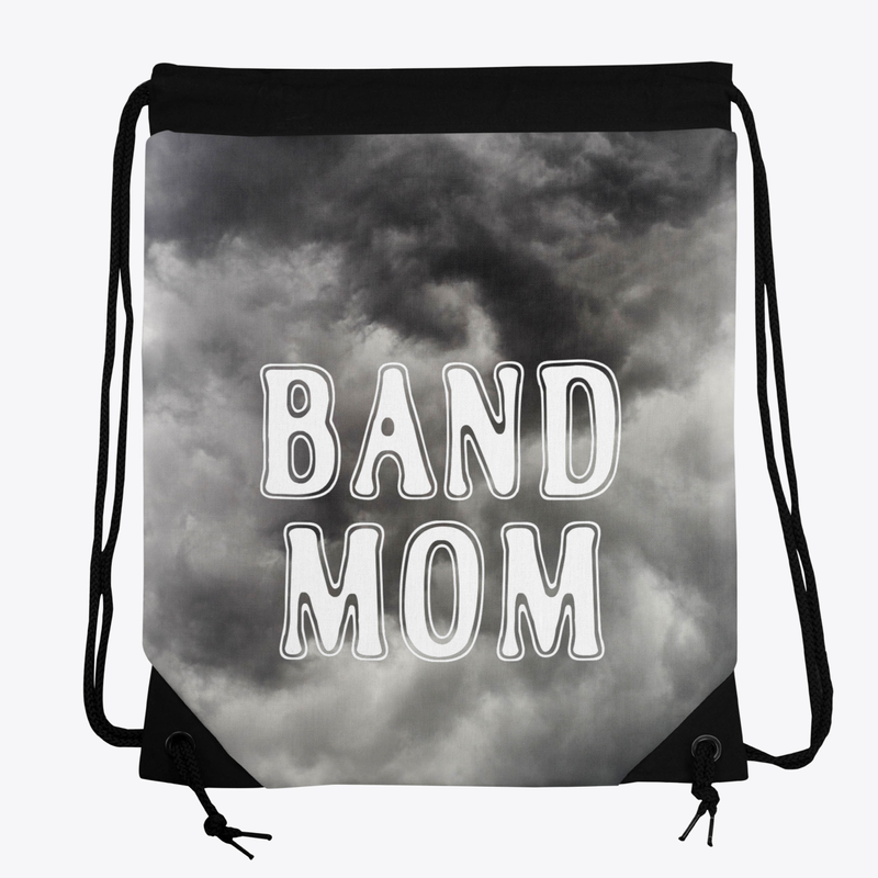 Band Mom Outline - Black Cloud Collection