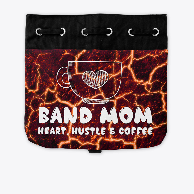 Band Mom Heart - Lava Collection