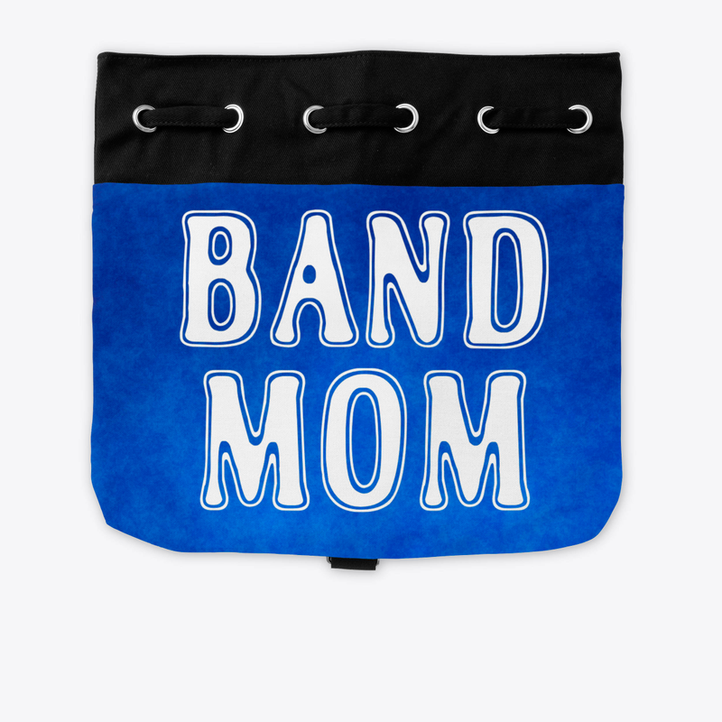 Band Mom Outline - Blue Collection