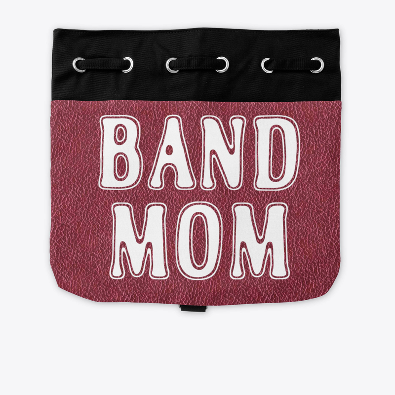 Band Mom Outline - Maroon Collection