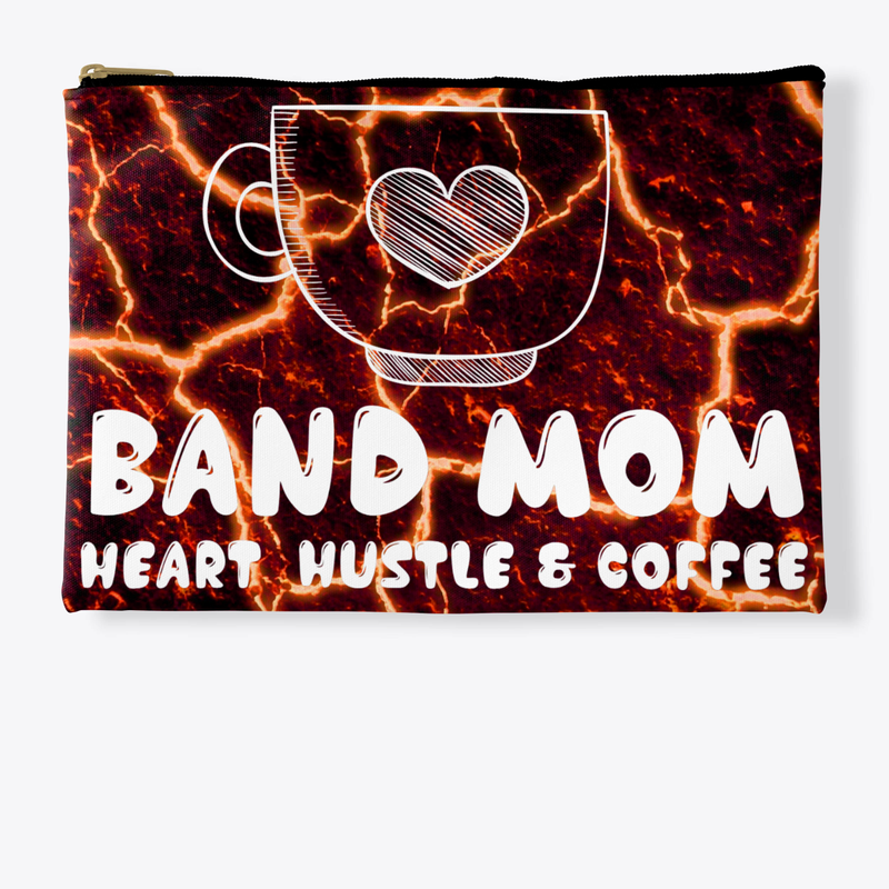 Band Mom Heart - Lava Collection