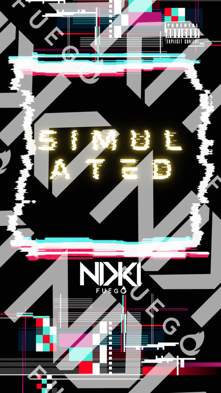 Simulated Digital Wallpaper