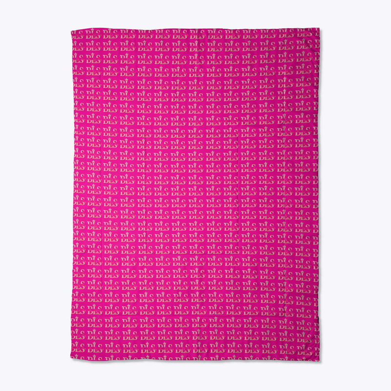 Iconic Motif Comforter Magenta