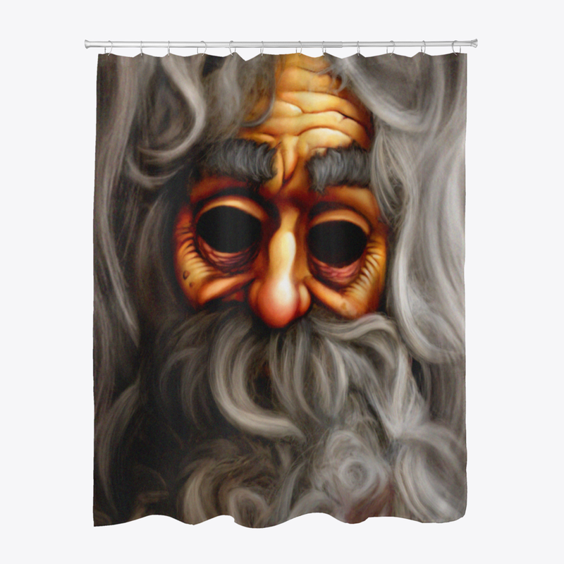 Santa Shower Curtain