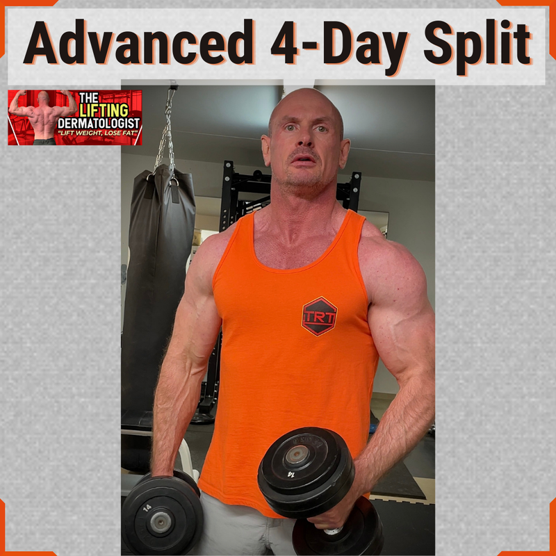 Advanced 4-Day Split Workout Routine