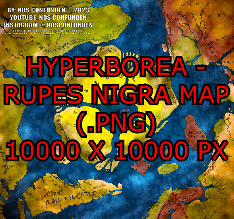 Hyperborea Rupes Nigra Map 2023