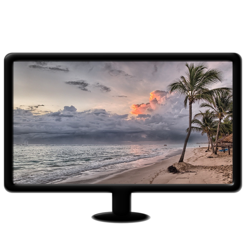 Beach on cloudy day live wallpaper mp4