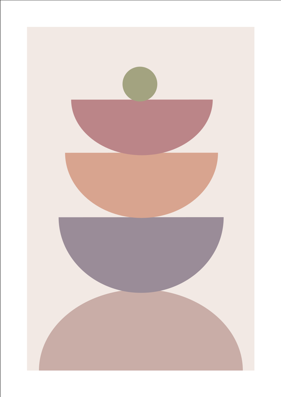 Balance Bohemian Minimalism Art