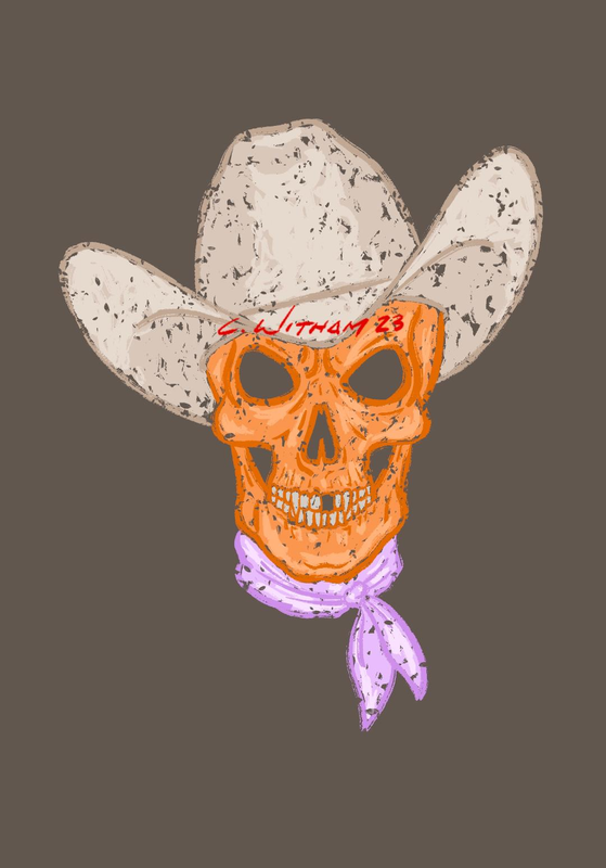 Cowboy Skull-Digital Download