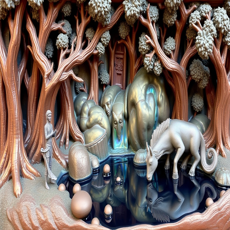 "Mystical Forest Retreat"