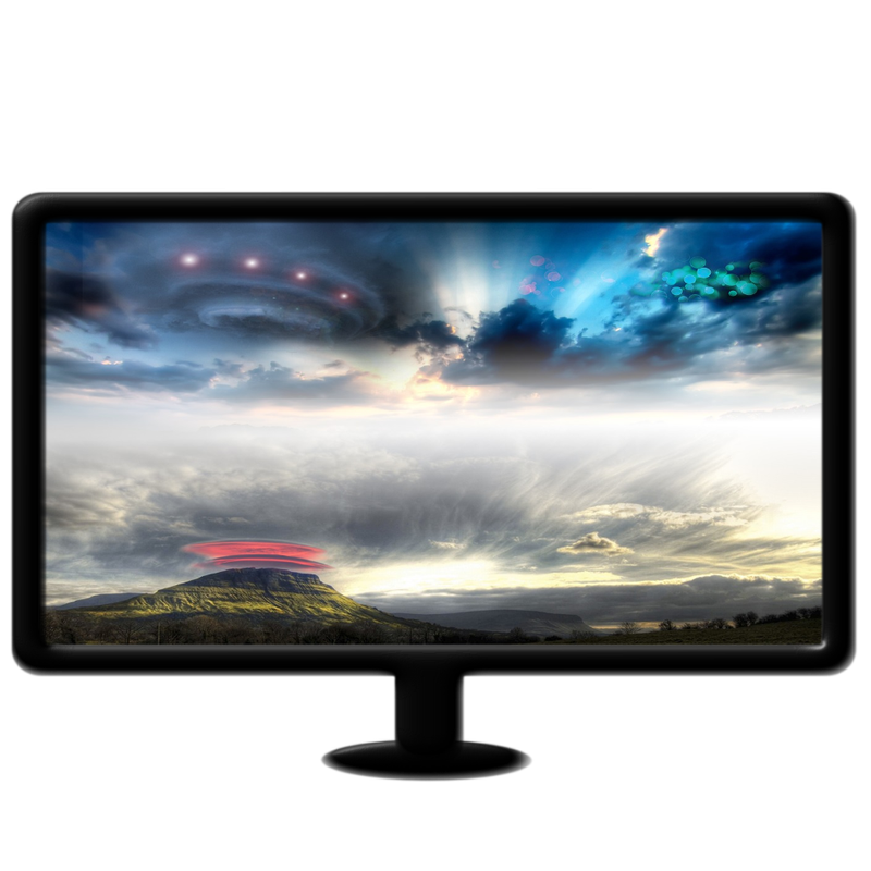 UFO in clouds live wallpaper mp4 16:9