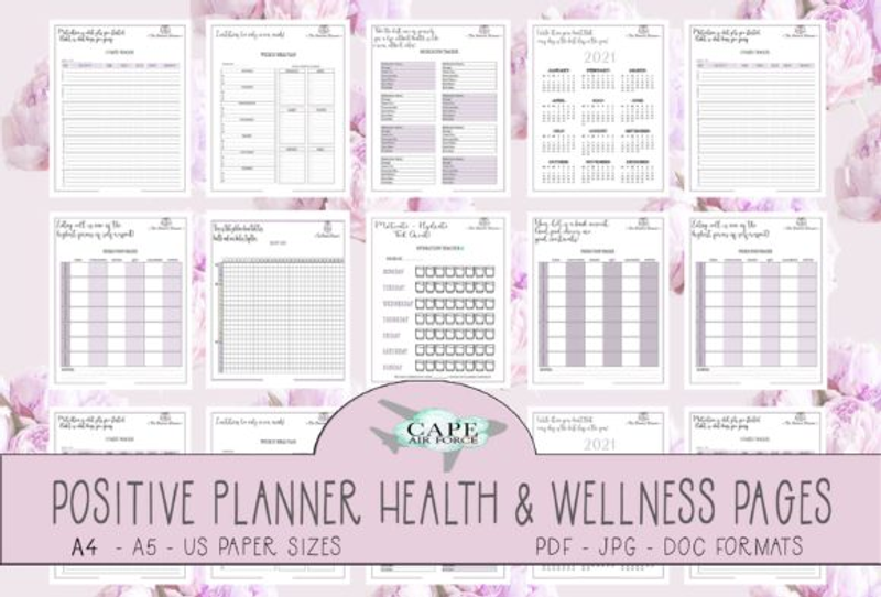 2021 Positive Planner Health & Wellness