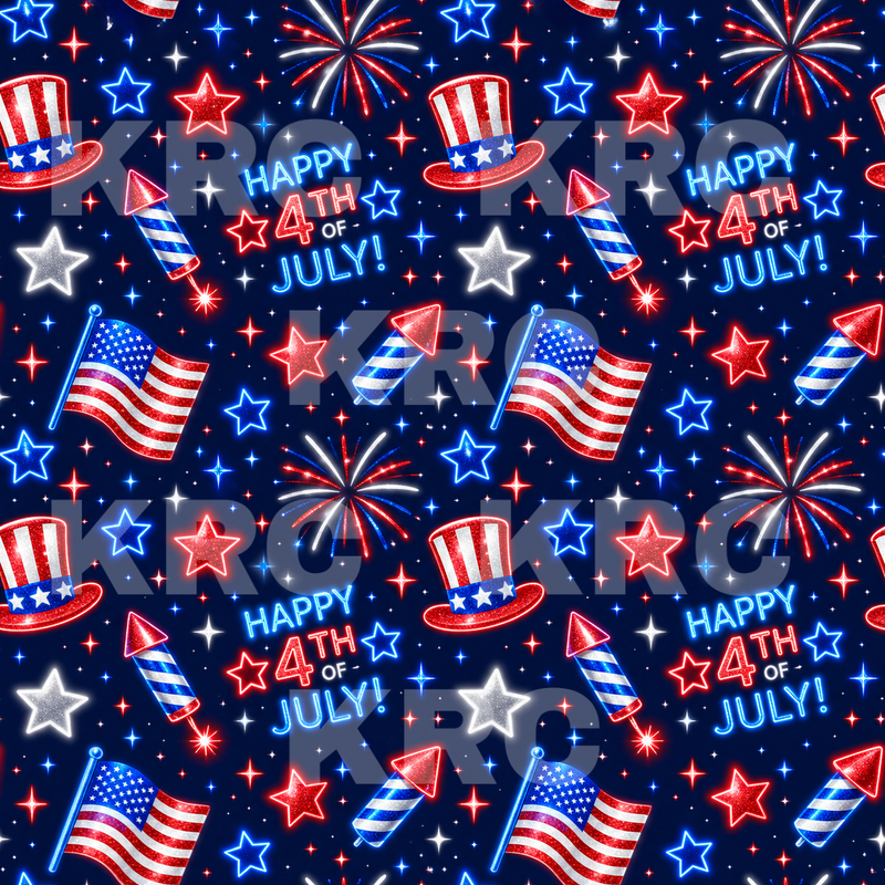 Firework Flag Seamless File