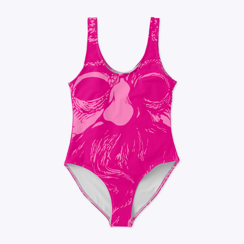 Santa Swimsuit - Pink
