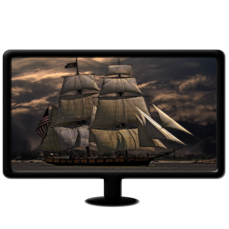 Boat in storm live wallpaper mp4 16:9