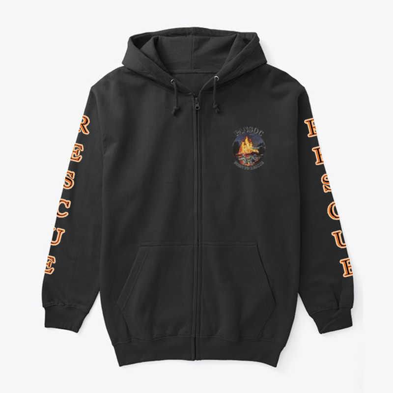 PANSOC Zip Hoodie no Rear Logo w Rescue
