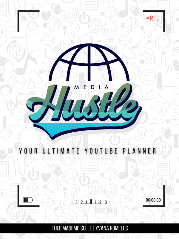 Media Hustle-YouTube Planner:DIGITAL PDF