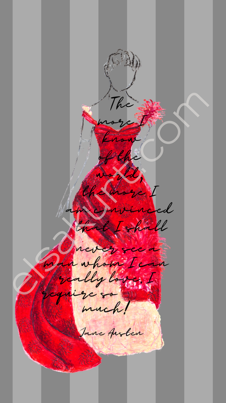 Literary Quotes 02 - Jane Austen