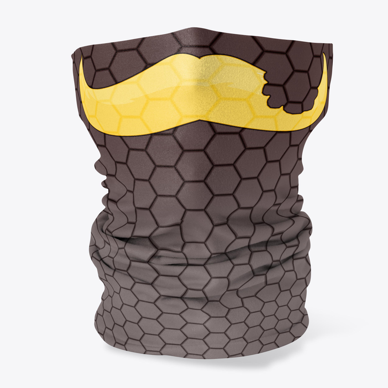 Butter Stache Neck Gaiter (DIRT)