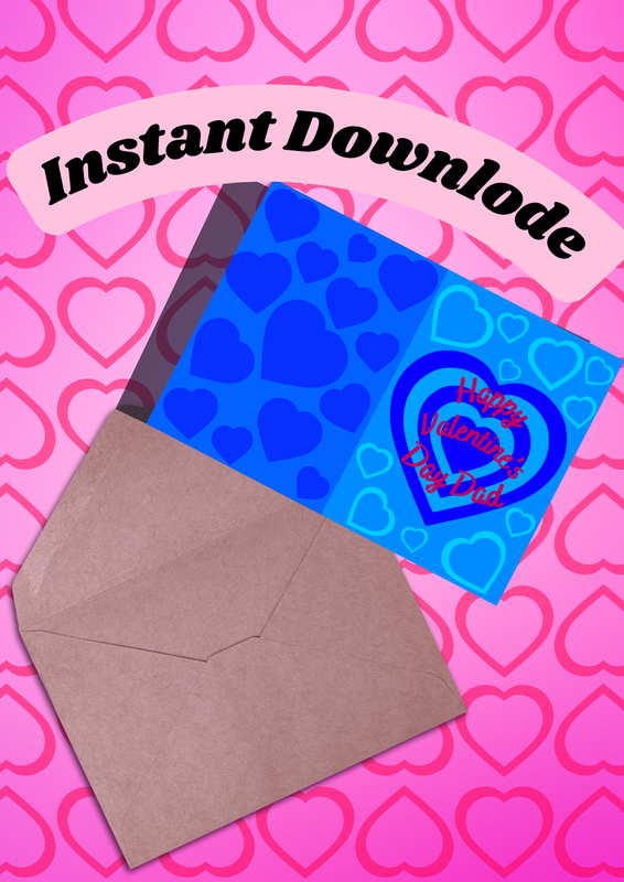 Happy Valentine’s Day Dad Card