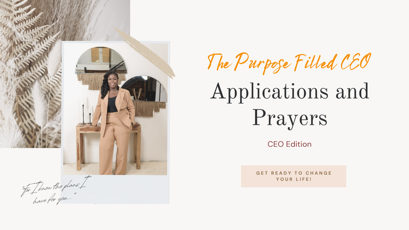 Applications + Prayers For The CEO