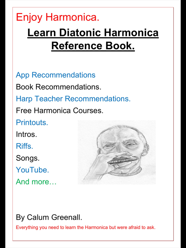 Learn Diatonic Harmonica Reference Book.