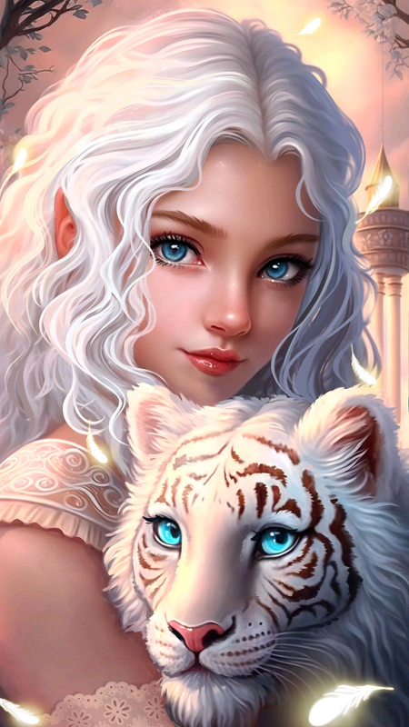 New 💎 Diamond girl Digital art