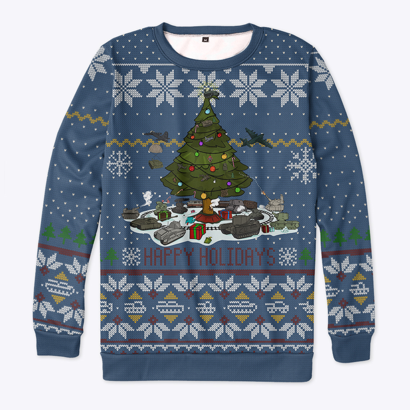 happy holidays you philthy casuals - blue