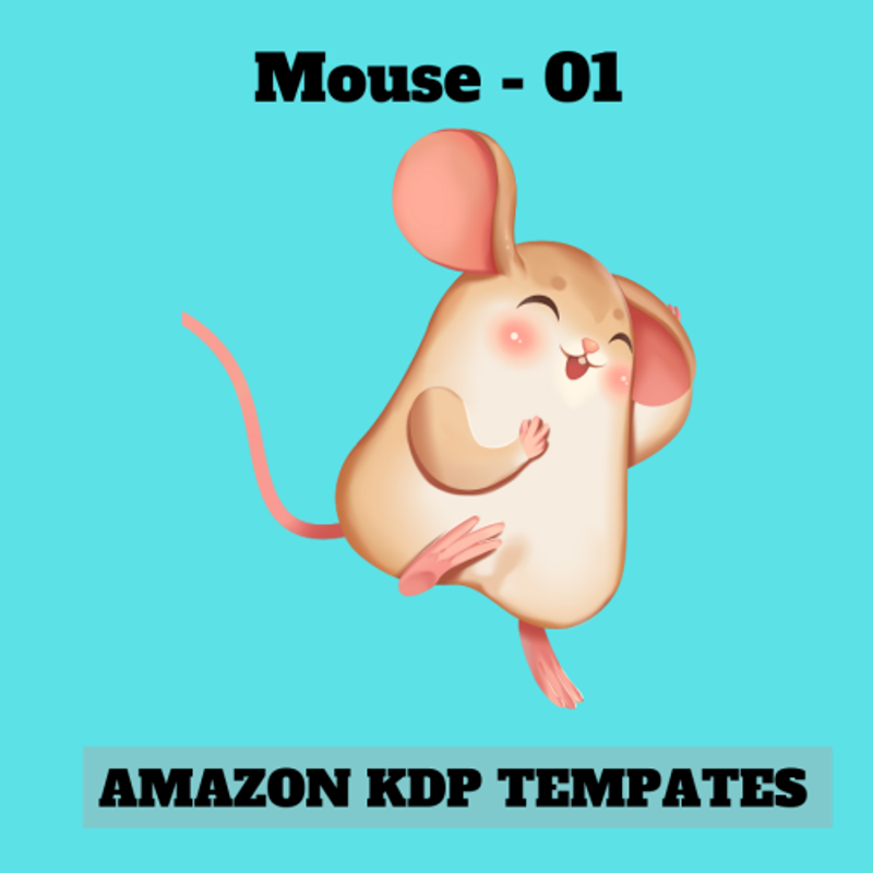 Mouse 01 Coloring Drawing book