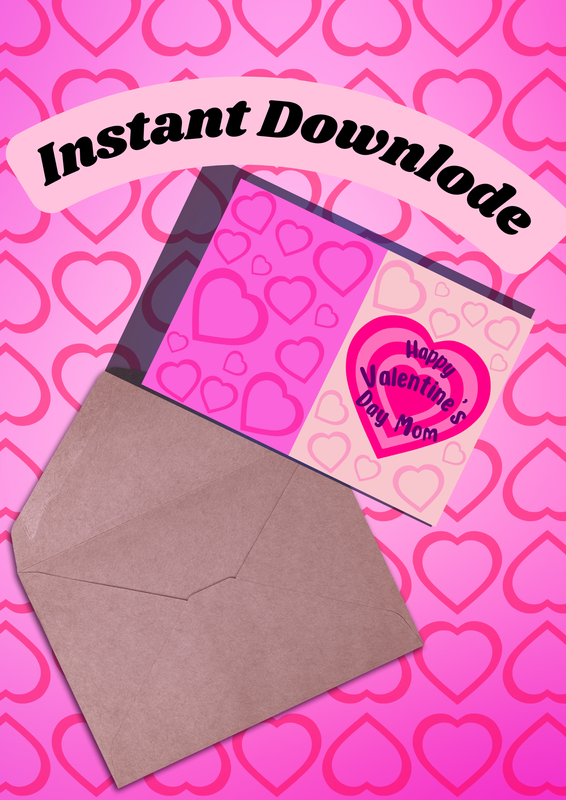 Happy Valentine’s Day Mom Card