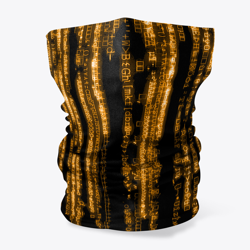 Bitcoin Matrix Neckgaiter