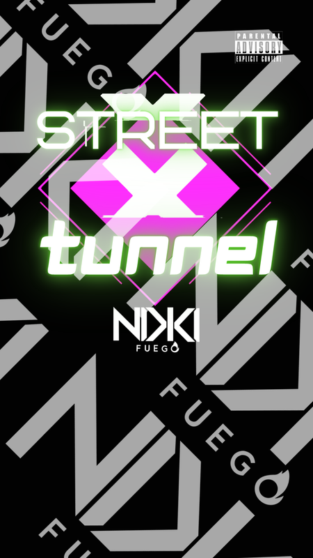 Street Tunnel Digital Wallpaper