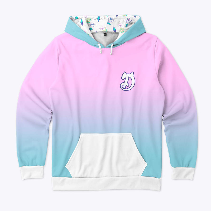 Pull Over Hoodie cat