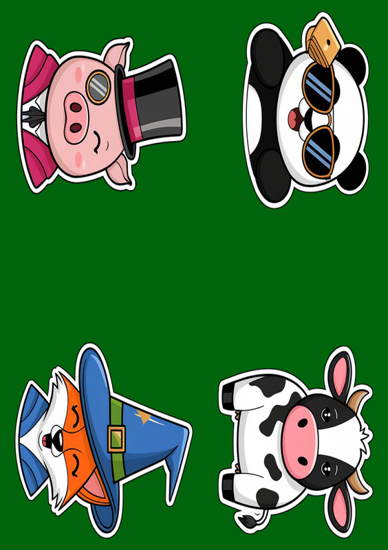 Funny Animal Stickers