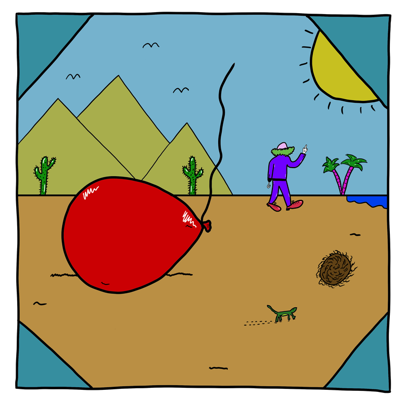 A Balloon never Forgets