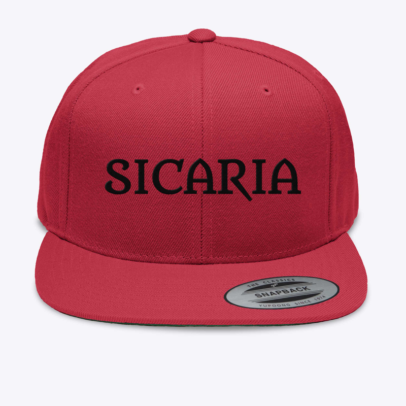 Sicaria Hat - Black Lettering
