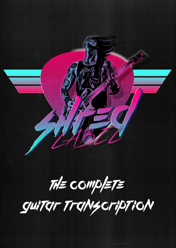 ShredLabel | Guitar Tab Book