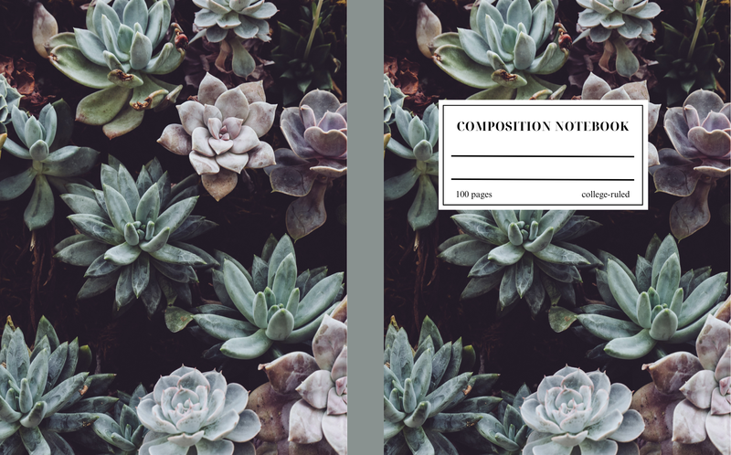 Comp Notebook Cover & Interior Template