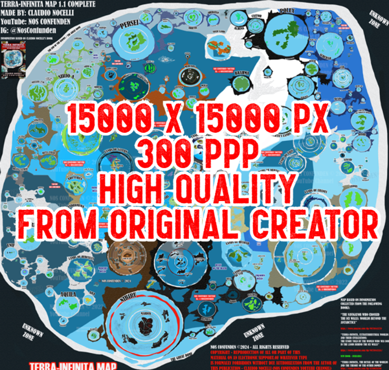 TERRA-INFINITA MAP DIGITAL (OFFICIAL)