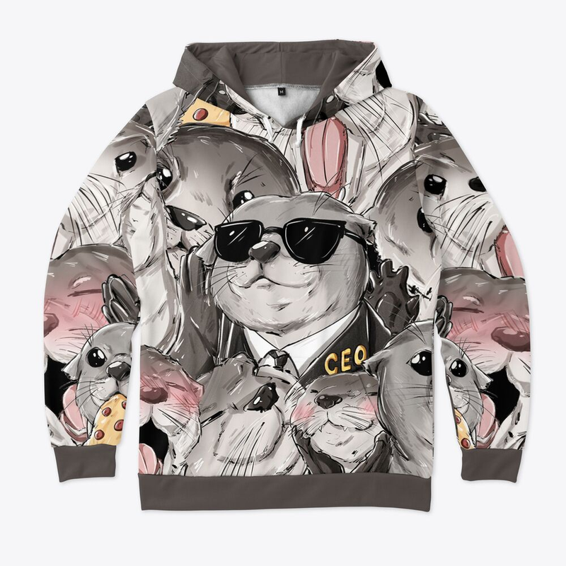 Ottr stickers hoodie