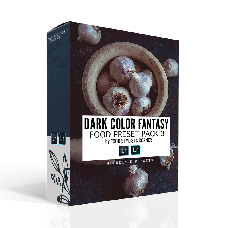 DARK COLOR FANTASY – Food Preset Pack 3
