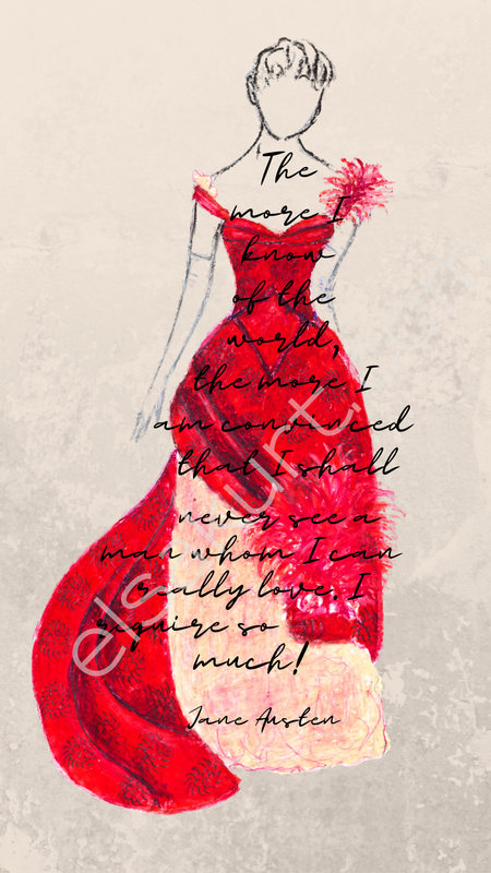 Literary Quotes 04 - Jane Austen