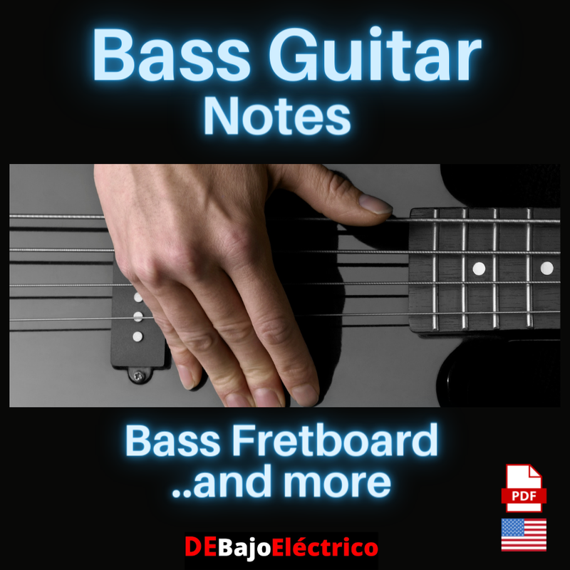 💥 Bass Notes Chart