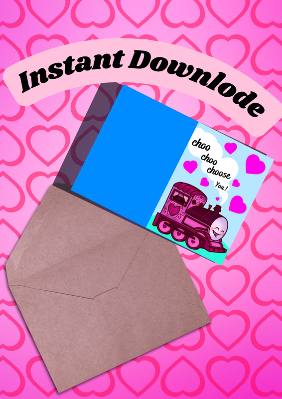 Choo Choo Choose You Card