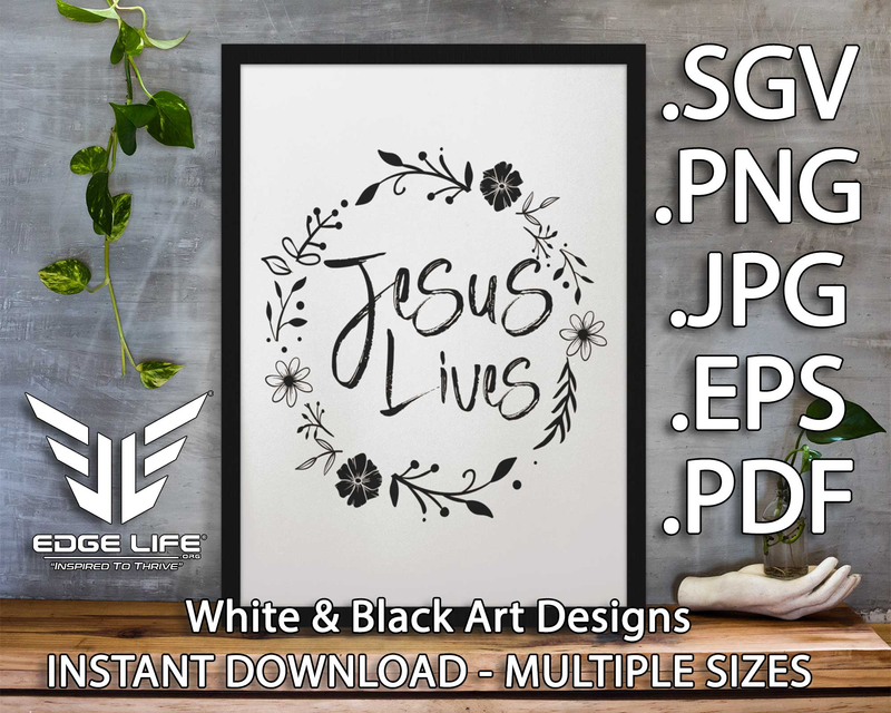 Jesus Lives - Christian Printable