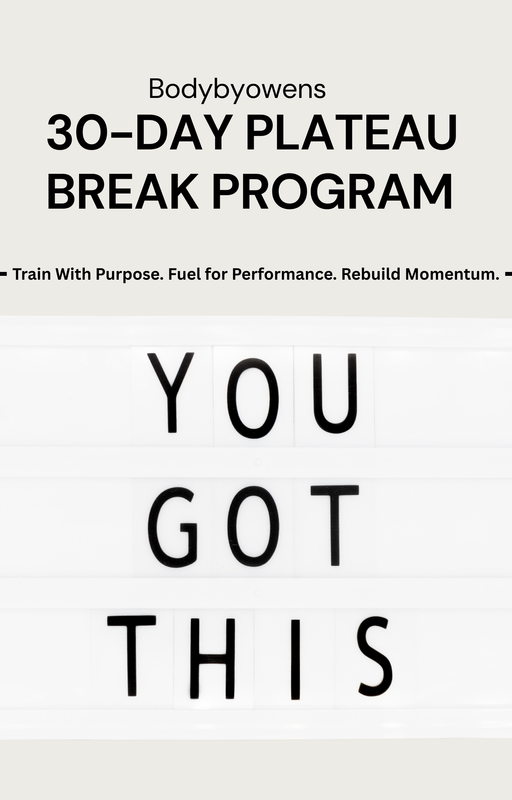 30 day Plateau Break Program